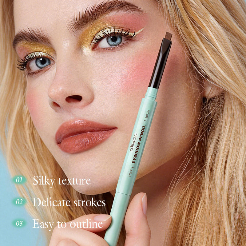 KÒRMESIC Double-Head Eyebrow Pen, Dark Brown, photo 6