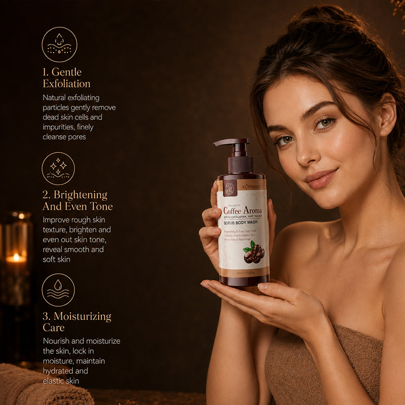 KÒRMESIC Coffee Scrub Body Wash, photo 2