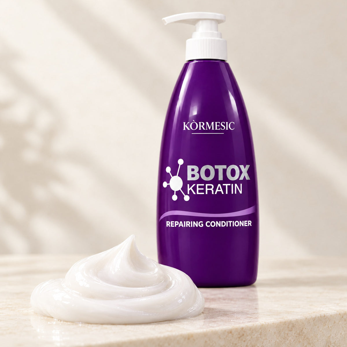 KÒRMESIC Botox Keratin Repairing Conditioner, texture close-up