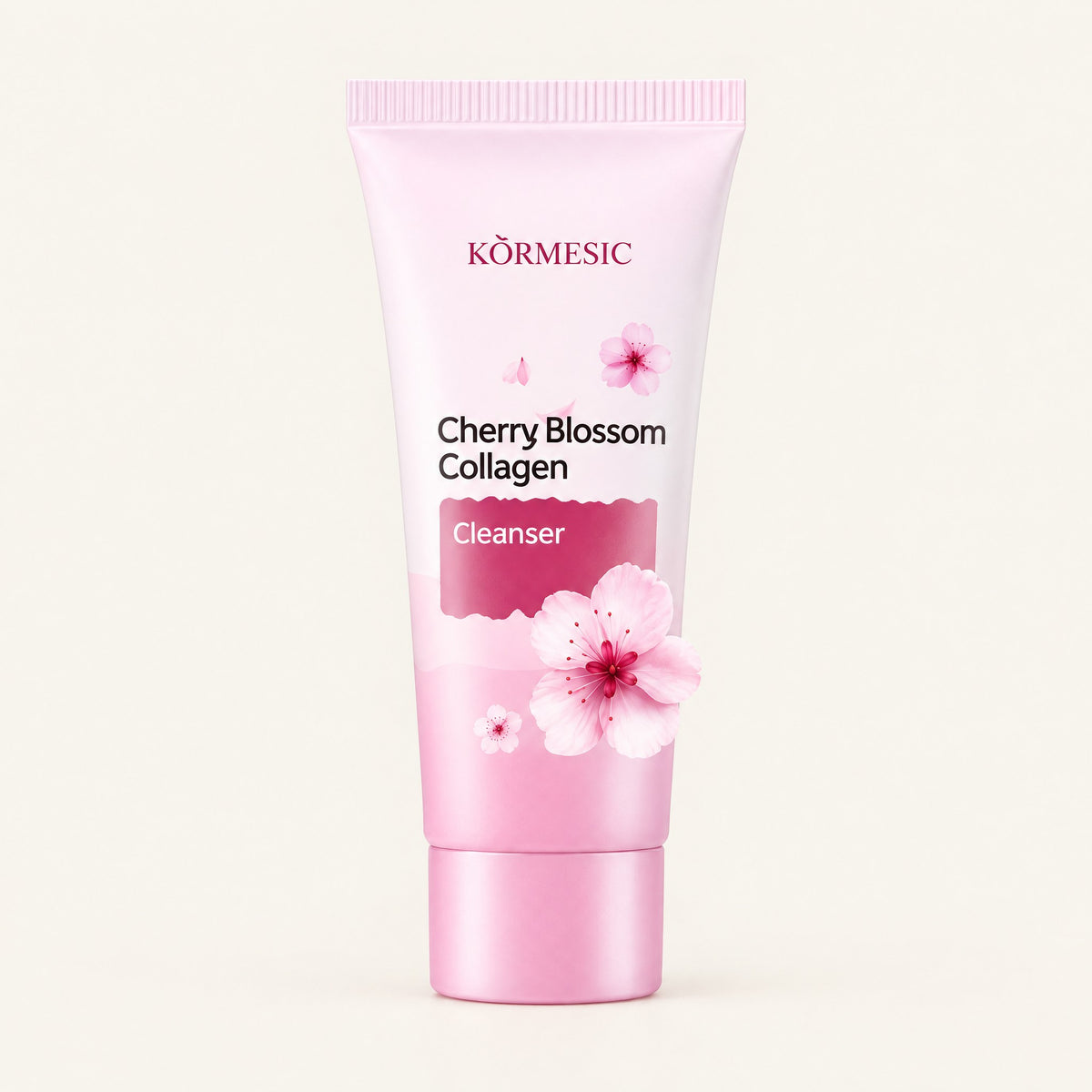 KÒRMESIC Cherry Blossom Collagen Cleanser, 120ml
