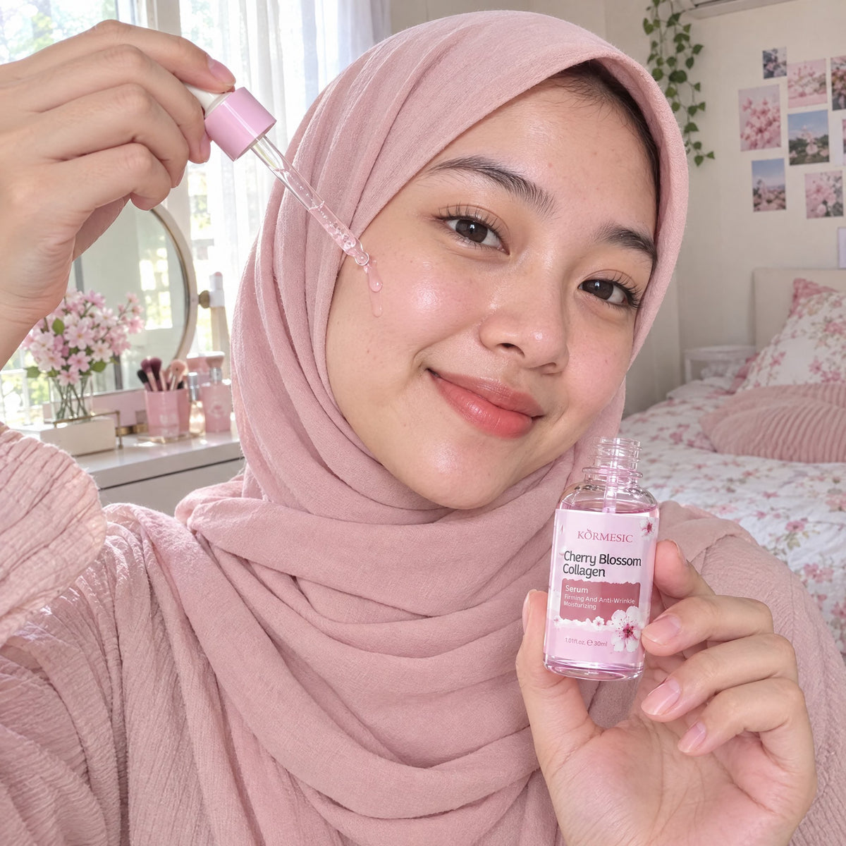 cherry ugc serum hijab