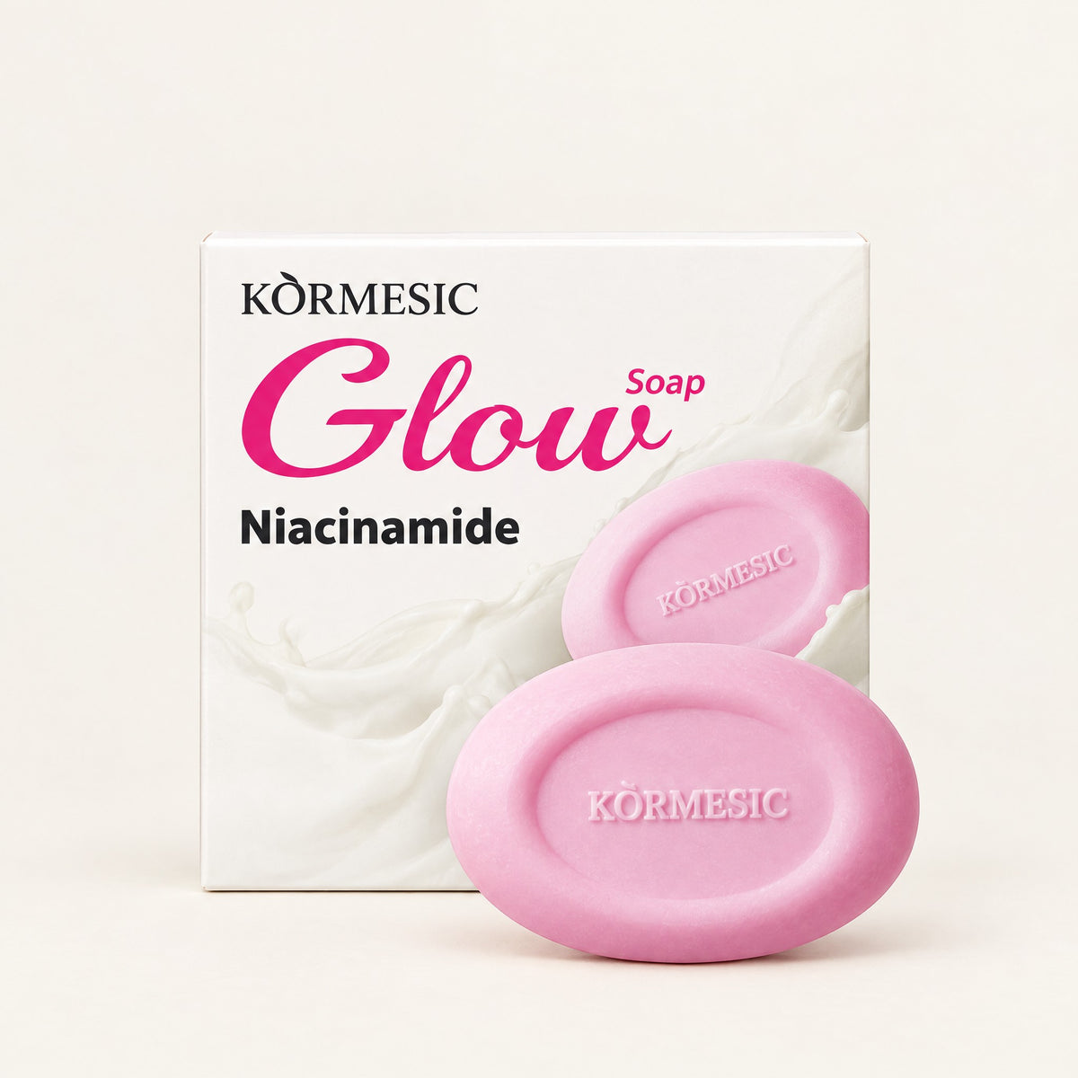 KÒRMESIC Niacinamide Glow Soap, 100g