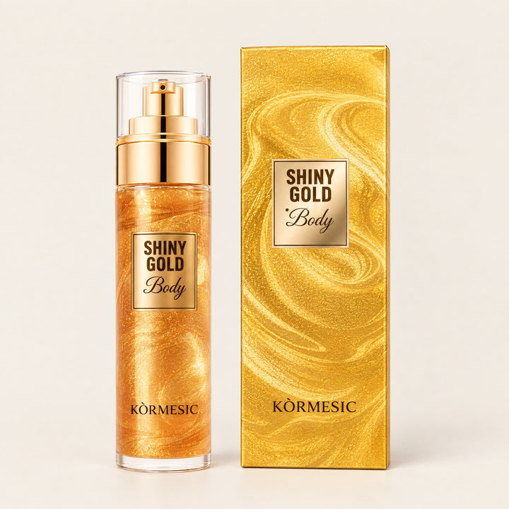 Sparkling Gold Body Highlighting Oil