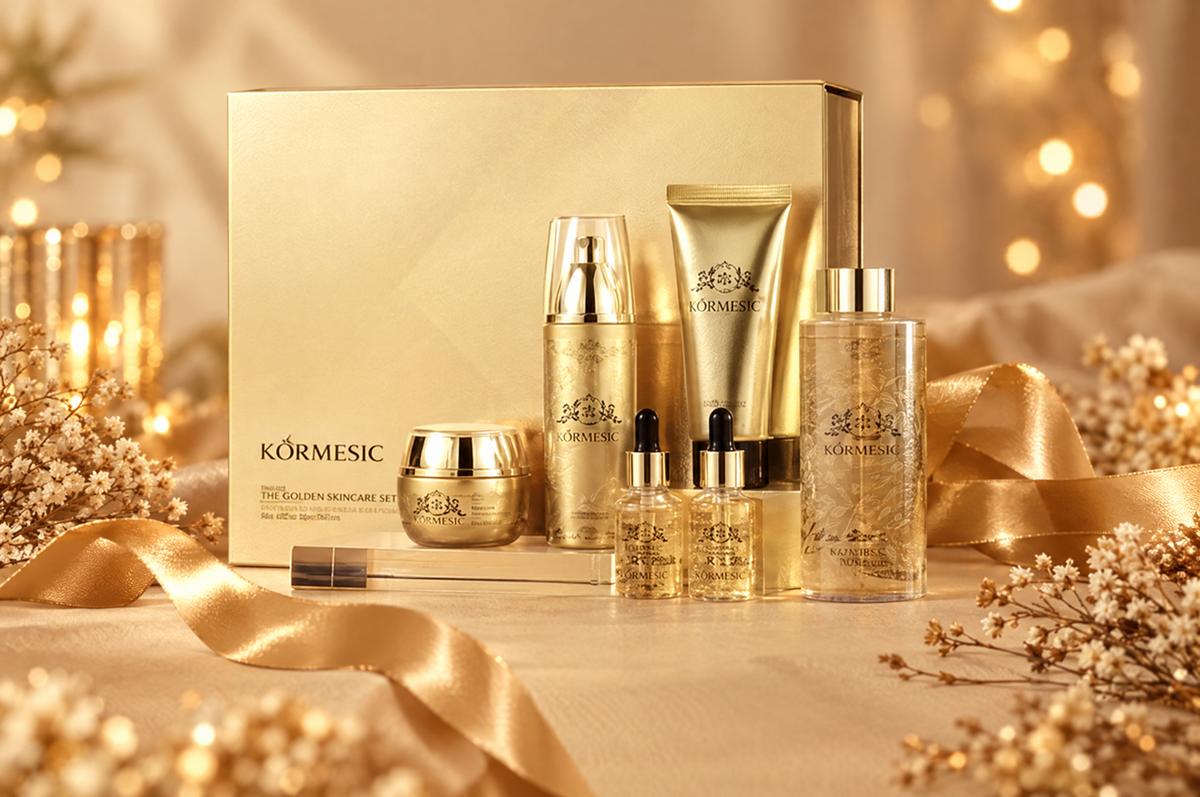 KÒRMESIC 24K Gold Anti-Aging Skincare Set, photo 5
