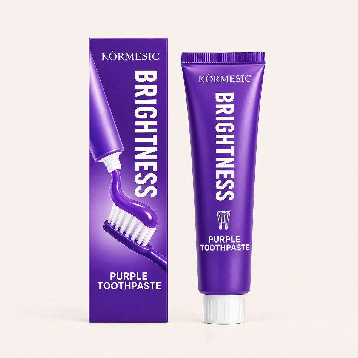KÒRMESIC Purple Brightening Toothpaste, 100g
